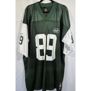 Reebok mesh Jersey New York Jets Size 2XL #89 Cotchery NFL Apparel
